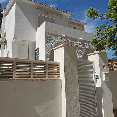 貝尼多姆Casa Mya Con Terreno Privado Y Parking Compartido - A 800M De Playa Poniente别墅 外观 照片
